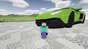 What kind of engine does a lamborghini aventador have? Build Lamborghini Aventador Created From Small Blocks Chisels And Bits Mod Minecraft