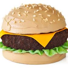 Cheeseburger Cake Recipe Recipe Cheeseburger Cake Burger Cake Food Network Recipes