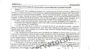 Potrivit baremului de evaluare și de notare, nu se acordă fracţiuni de punct. R1lynjn12u U9m
