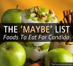 The Maybe List Of Foods To Eat The Candida Diet Candida Diet Recipes Candida Diet Sugar Detox Diet