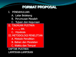 We did not find results for: Format Proposal Pendahuluan A Latar Belakang B Perumusan Masalah Ppt Download