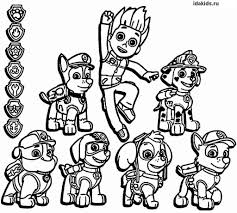 The main characters of this cartoon series is ryder. Paw Patrol Coloring Pages A4 Novocom Top