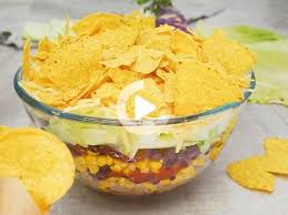 Nacho Salat Das Beste Rezept Nacho Salat Nacho Salat Rezept Rezepte
