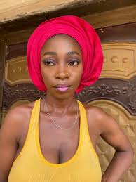 Makeup and gele by me hope I try…there's a room for correction pls