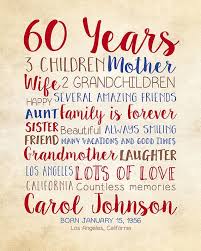 Birthday Present For 60 Year Old Woman Birthday Gift For Mom 60th Birthday 60 Years Old Gift For Dad Mother In Law Mother Gift Moms Birthday Bday Gift Idea Grandma Wf32 Regalos Para Novios Boda Cumpleanos 60 Cumpleanos De 80