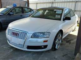Waulv44e87n018901 2007 White Audi A8 Quattro On Sale In Martinez Ca Lot 19902866 Audi Audi A8 Salvage Cars
