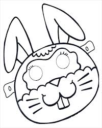 Printable easter masks for kids. Giraffe Printable Mask