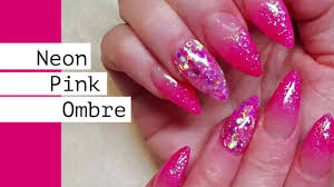 Fortunately, there are a few tricks you can use to get your acrylic nails off without making a trip to the salon. Neon Pink Ombre Acrylic Nails Nail And Manicure Trends