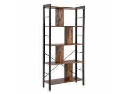 Ce etagere style industrielle industriel whalen de costco a quatre étagères, et chaque etagere style industrielle peut contenir jusqu'à 2 000 livres ! Vasagle Bibliotheque De Style Industriel Etagere De Rangement A 4 Niveaux Rustique Lbc12bx Armature En Fer Stable 74 X 30 X 154 5 Cm Vente De Vasagle Conforama
