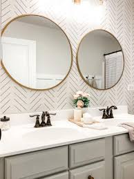 The fun blend of hexagonal tiles is a riot! Pin On Master Bath