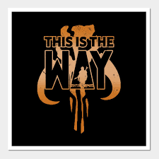 This Is The Way B Wall And Art Print Star Wars Art Star Wars Artwork Star Wars Wallpaper