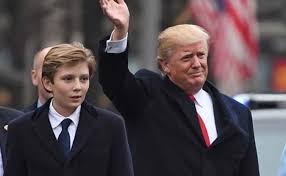 President trump and his son, barron trump, are allegedly both featured in did donald send barron to do his bidding during the campaign? Donald Trump S Youngest Son Barron To Attend Maryland School