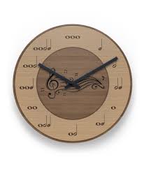 Sub 11 Round Wall Clock Front View Metal Color Clock Wall Clock Black Wall Clock