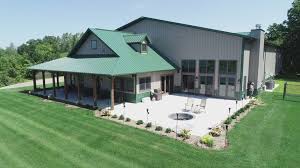 Maybe you would like to learn more about one of these? Residential Steel Pole Barn Cabins Walters Buildings