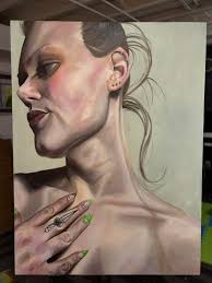 Mini Portrait in Acrylics