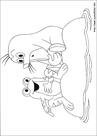 Der Kleine Maulwurf Malvorlagen
