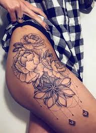 Meanings may vary based on the color of the lotus flower. 1001 Ideas For Thigh Tattoos For Women Who Are The Ultimate It Girl