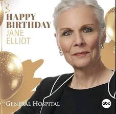 Happy 78th Birthday, Jane Elliot! 🎉📺🌟 Wishing a wonderful birthday to a  soap opera legend whose unforgettable presence and commanding performances  have made television history. As Tracy Quartermaine