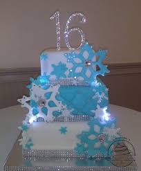 16th Birthday Teenage Birthday Party Ideas In Winter Winter Wonderland Sweet 16 Birthday Cake Sweet 16 Birthday Cake Winter Wonderland Cake Birthday Cake Girls Teenager