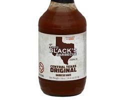Image of bottle of Texas barbecue sauce