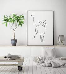 13 Nice Family Wall Decor Ideas For Your Home Adornment Cat Wall Art White Room Decor Wall Decor