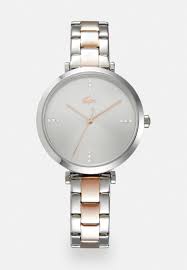 The driving force for jacob & co. Lacoste Geneva Uhr Silver Coloured Rose Gold Coloured Silberfarben Zalando De
