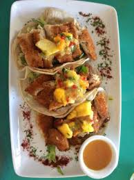 Maybe you would like to learn more about one of these? Tacos Con Pesce Fritto E Salaetta Al Mango Picture Of Mango Cafe Isla Isla Mujeres Tripadvisor