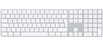 The us and uk keyboard layouts are different today because the american version is based on the ansi in fact, the layout of british apple keyboards is different from that of the uk layout for pcs. Buy Magic Keyboard With Numeric Keypad For Mac In Silver Apple Uk