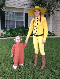 Curious George And The Man Woman In The Yellow Hat Halloween Costum Daughter Halloween Costumes Toddler Halloween Costumes Mother Daughter Halloween Costumes