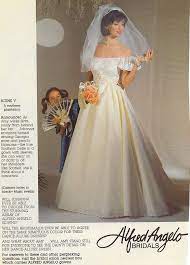 Bride In A 90 S Vintage Wedding Gown From A Magazine Bridal Gowns Vintage Wedding Gowns Vintage Wedding Dresses Vintage