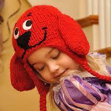 Big Red Dog Earflap Hat Pattern By Wendy Prager Goeckner Crochet Hat Pattern Crochet Hats Hat Pattern