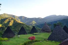 Riung — quiet fishing village on the north, gateway to. Sunrise Over The Mountain Shiny The Conical Village Of Waerebo Flores Indonesia Picture Of Komodo Trekker Labuan Bajo Tripadvisor