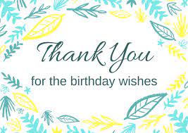 Cheers to another great year spent around family and. How To Say Thank You For Birthday Wishes On Facebook