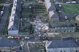 Aircraft Debris And Destroyed Houses In The Village Of Lockerbie Are Lockerbie Aviation Accidents Aircraft