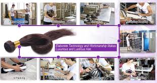 Production Process Lustrous Hair Human Hair Hair Wrap
