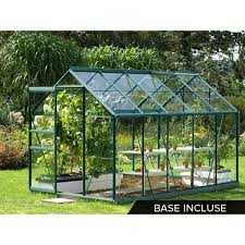 Serre De Jardin En Verre Venus 6 20 M Base Serre Jardin Maison Verte Et Serre En Bois