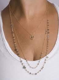 Hand Made Jewelry We Love Long Layers Of Gold And Gemstones Sarah Cornwell Jewelry Gold Jewel Diy Jewelry Necklace Sarah Cornwell Jewelry Layered Gold Jewelry