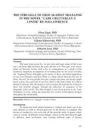 If you fall i will carry you by efisio cross. Pdf The Struggle Of Eros Against Thanatos In The Novel Ladychatterles Lover By
