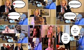 A season with no reason james bond. Snapshot Of Queen Calling Boris Johnson Is Turned Into Hilarious Memes Flipboard