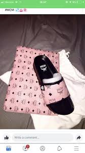 See more ideas about cute outfits, pink slides, swag outfits. Mcm Slides Beautiful Sandals Nice Sandals Cute Shoes