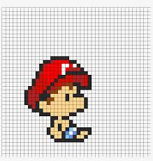 Where does balloon mario appear in super mario kun? Baby Mario Perler Bead Pattern Pixel Art Mario 840x840 Png Download Pngkit