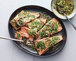 Sous Vide Salmon With Caper Parsley Vinaigrette Recipe Nyt Cooking Cooking Sous Vide Recipes Summer Cooking