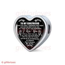Is she hard to shop for? To My Girlfriend Luxury Bracelet Best Gift For Girlfriend On First Date You Are My Life My Inspiration My Strength And My Soulmate You Are One And Only
