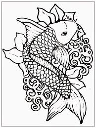 There flesh is white and their muscle tissue is between pink and bright red; Free Coloring Pages For Kids Fish Drawing With Crayons