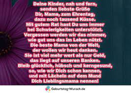 L Geburtstagswunsche Fur Mama Liebe Und Lustige Gluckwunsche