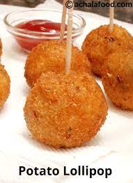 Potato Lollipop Recipe Kids Snack Aloo Lollipop Quick Easy Recipe In 2020 Lollipop Recipe Kids Cooking Recipes Easy Easy Indian Sweet Recipes