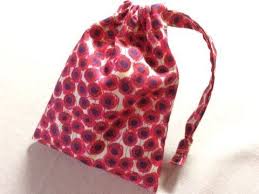 リバティの裏付き巾着袋の作り方 二子玉川ライズ店 巾着 巾着袋 巾着袋 作り方