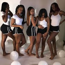 Birthday Squad Outfits Ideas Pin By Jaykay On Gɑղց Bestfrįend Squad Outfits Bestie Outfits Birthday Photoshoot