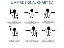 umpires signals manual introduction the signals in this