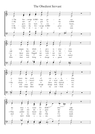 Maybe you would like to learn more about one of these? The Obedient Servant Sheet Music For Vocals Choral Download And Print In Pdf Or Midi Free Sheet Music With Lyrics Musescore Com